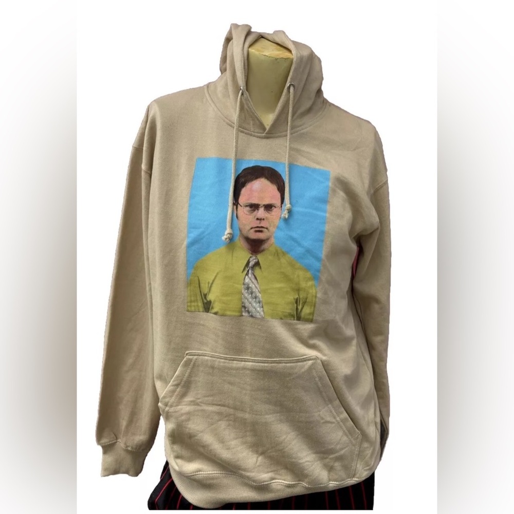 Dwight Schrute Hoodie‎ - Actor Rainn Wilson - "The Office" Hoodie - Size Large